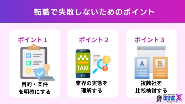 失敗しないためのポイント